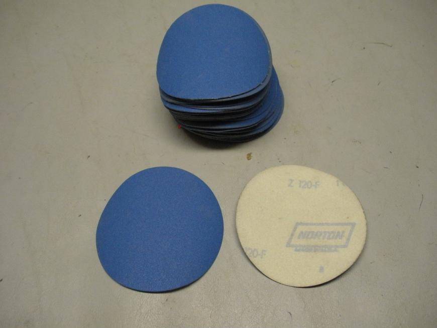 Norton Norzon Blue 120 Grit 5" Disc (Pack of 50) Z120-F  H817