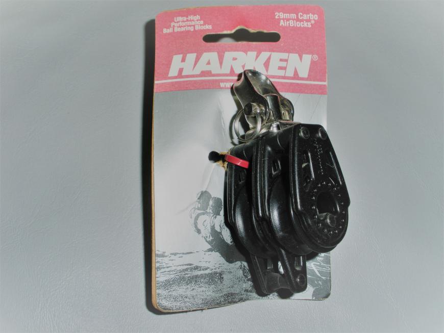 Harken 29mm Carbo Double Block with Swivel and Becket 343