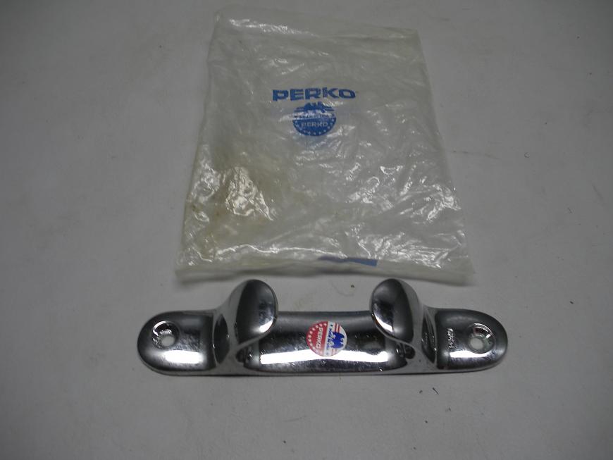 Genuine Perko 6" Chrome Plated Bronze Chock 119DP6CHR