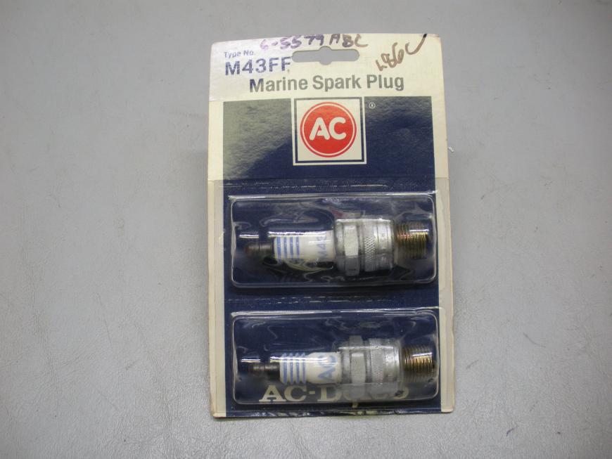 AC Marine Spark Plug M43FF Pack of (2)