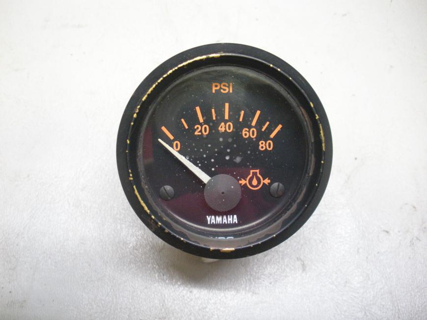 VDO/ Yamaha Oil Pressure Gauge 0-80 PSI