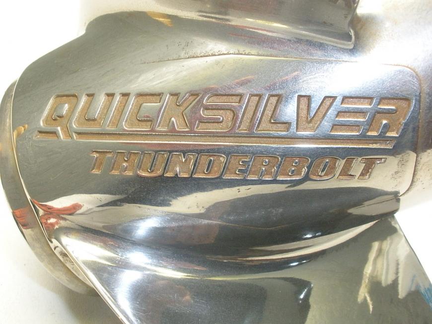 Mercruiser Quicksilver Thunberbolt Stainless Steel Propeller QS5004X 15.5 X 17P