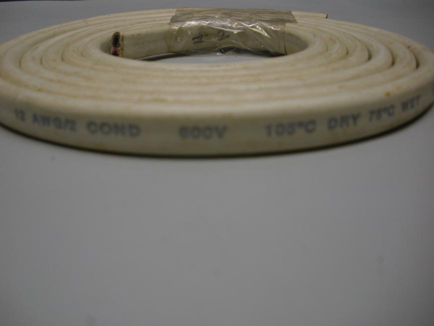 12 AWG Two Conductor Boat Cable E157097  6' Length