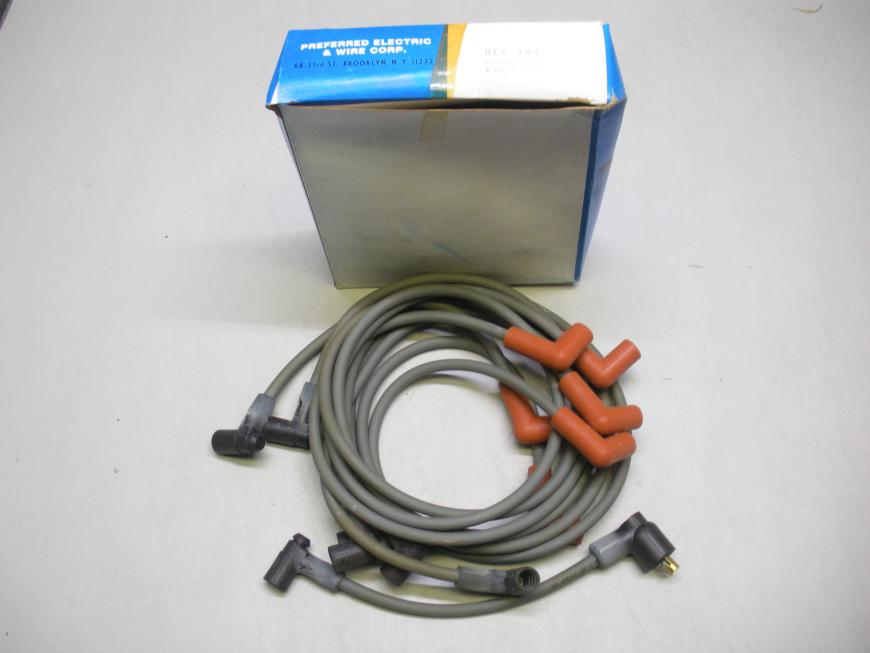 Mercury V/6 Thunderbolt Ignition Spark Plug Wire Set.  Preferred Wire Co HE6-100