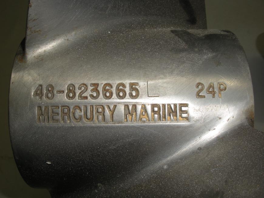 Mercury Marine Bravo Three Duo Prop Set 48-823665, 48-823666
