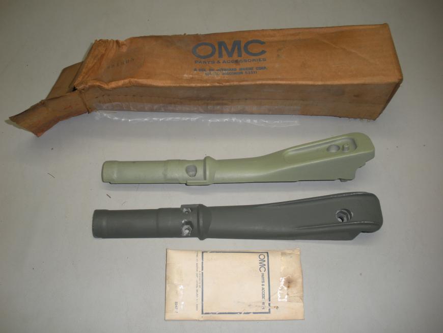 Genuine OMC Johnson Evinrude Handle Kit 381805. Consists of 318214, 318213